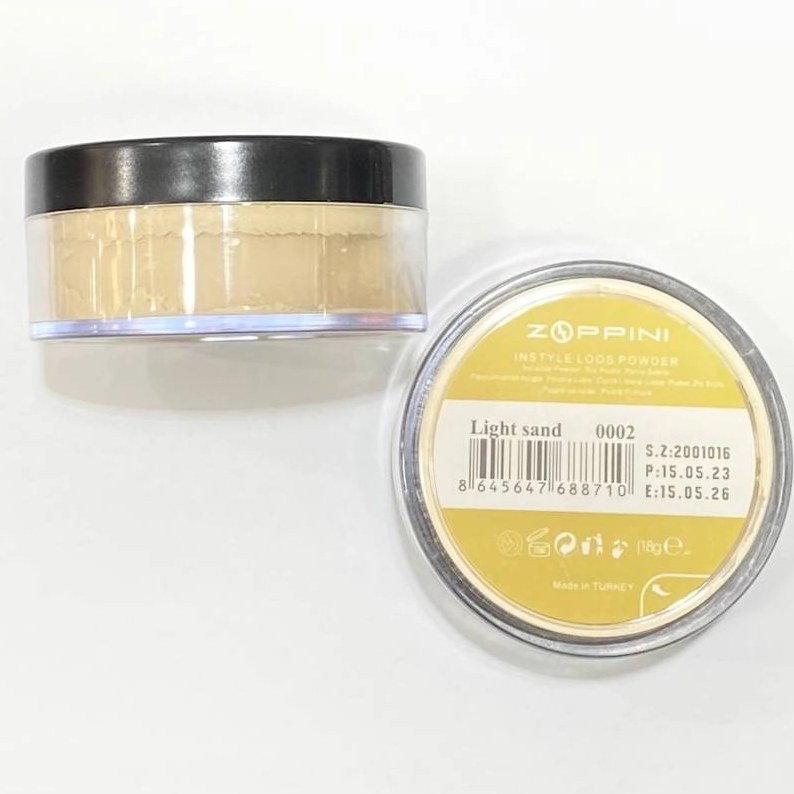 پودر فیکس رنگی زوپینیlight sand 02