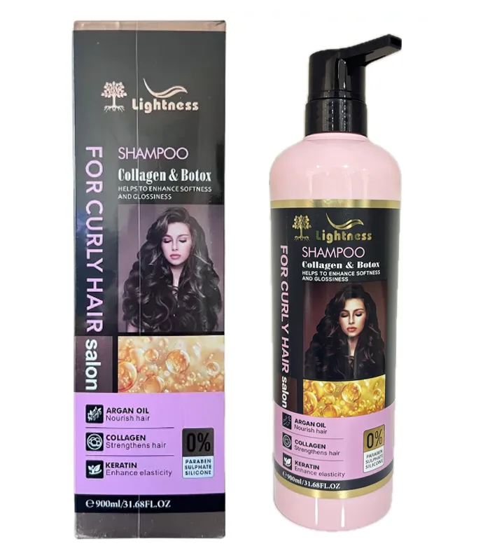 شامپو موهای فر لایتنس حجم 900 میل